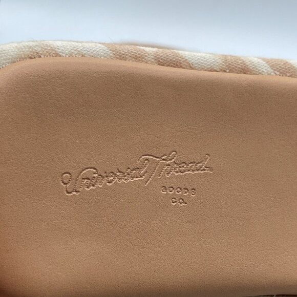 NWOT Universal Thread  knotted double tan strap slide 10 - Picture 7 of 8